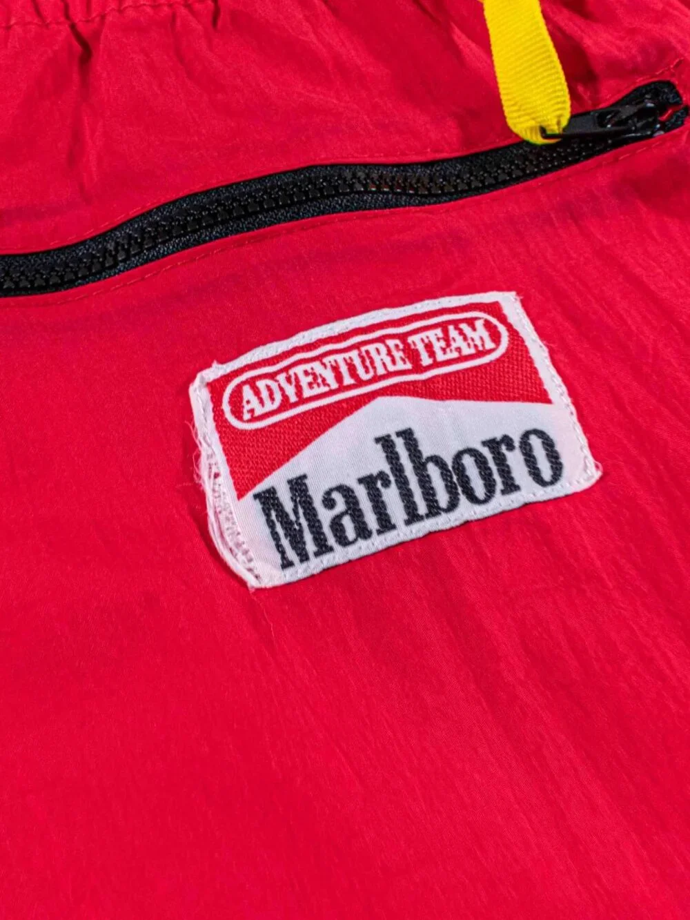 Vintage 90s Marlboro Adventure Team Windbreaker Pants XL Red Gorpcore Nylon